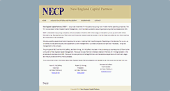 Desktop Screenshot of necapitalpartners.com